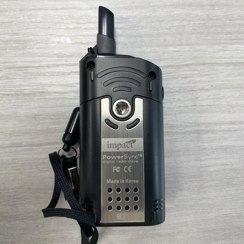 Impact Power Sync 16 Channel Digital Radio Slave DC Power Receiver Photography